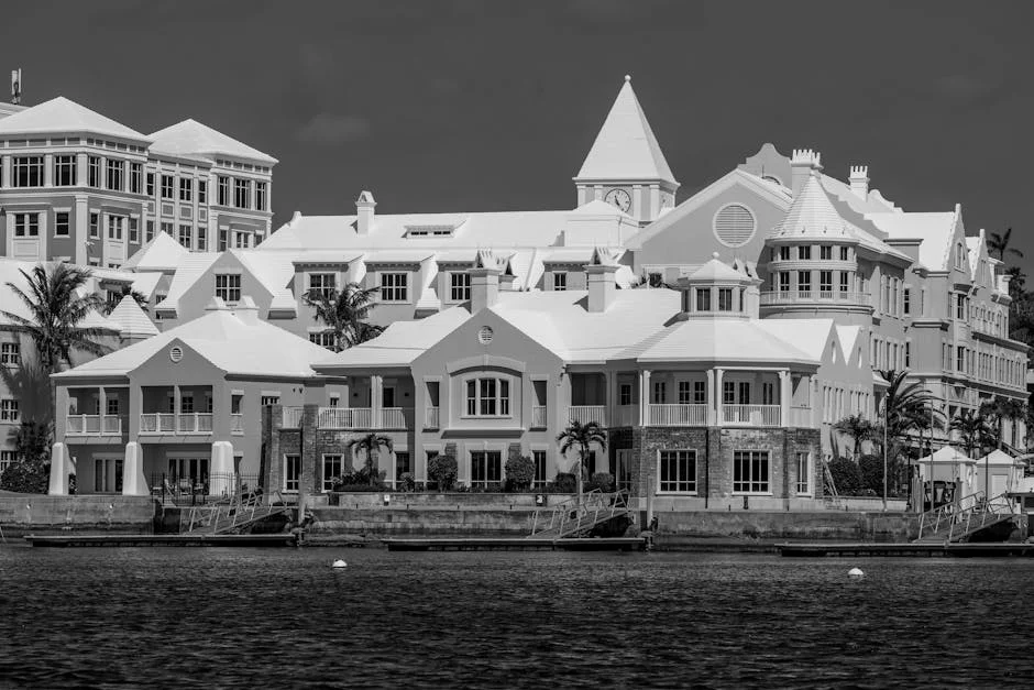 Hamilton neighborhood in Bermuda