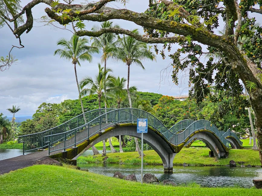 Hilo neighborhood in Big Island Hawaii