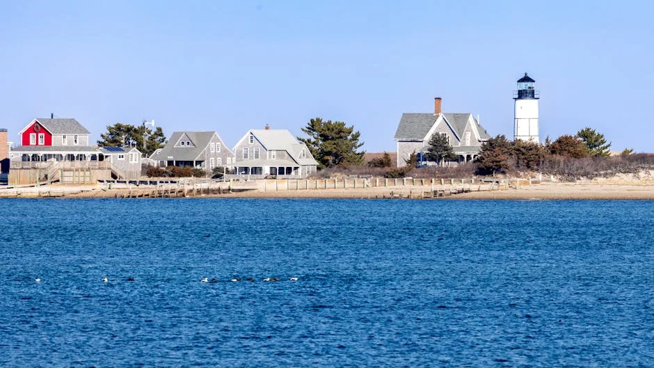 Falmouth and Woods Hole neighborhood in Cape Cod