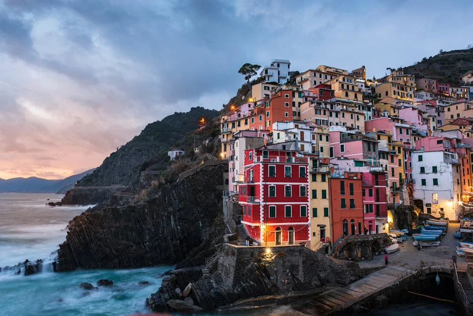 Riomaggiore neighborhood in Cinque Terre