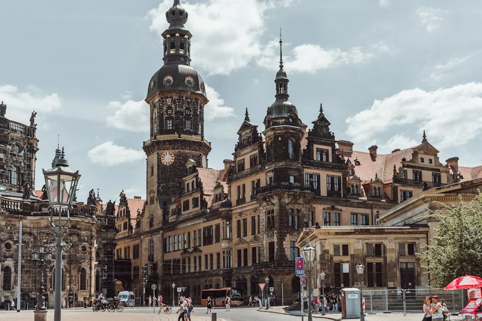 Aussere Neustadt neighborhood in Dresden