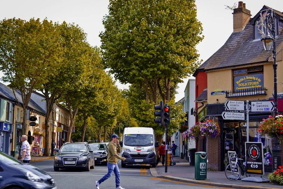 Rathmines and Portobello neighborhood in Dublin, Ireland