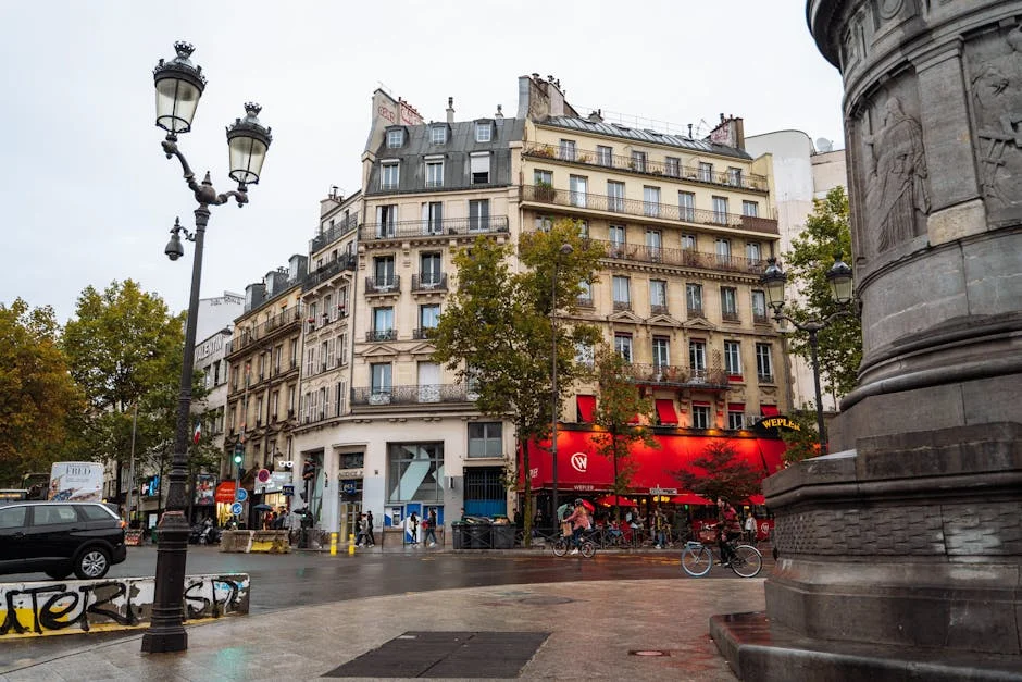Montmartre neighborhood in Paris for the First Time
