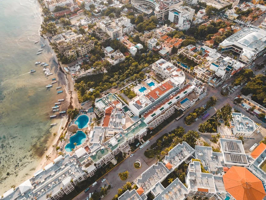Playa del Carmen Centro neighborhood in Riviera Maya for a Business Trip