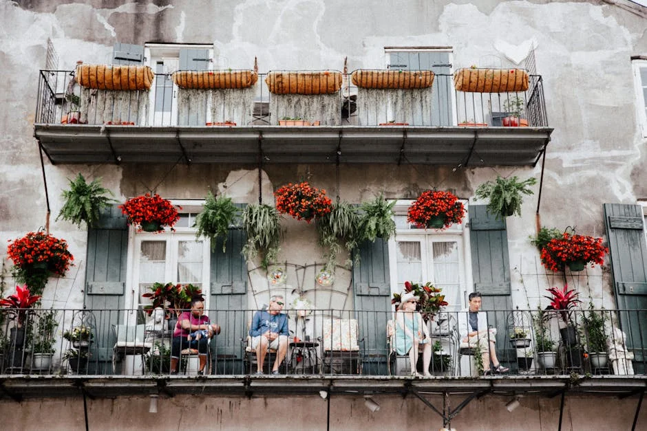 French Quarter neighborhood in Historic New Orleans