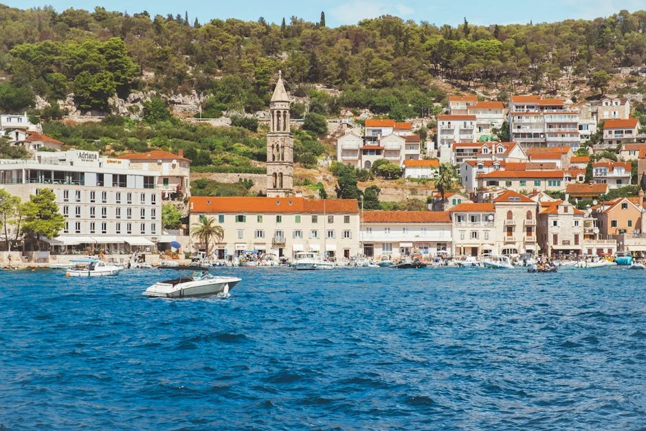 Vrboska neighborhood in Hvar