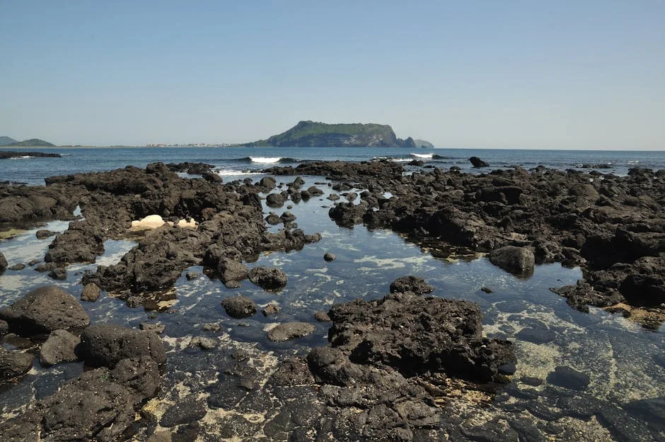 Aewol neighborhood in Jeju Island
