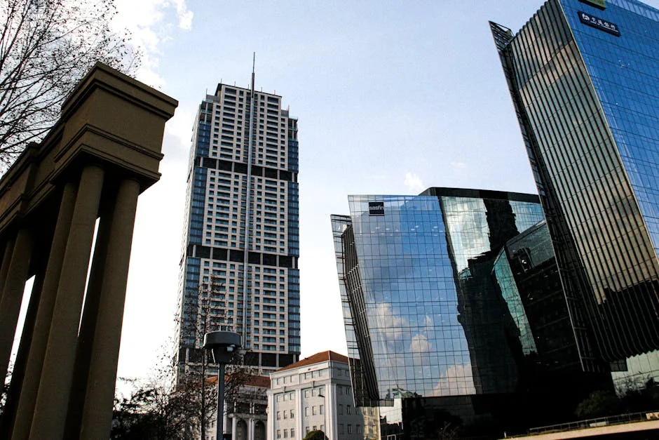 Sandton neighborhood in Johannesburg