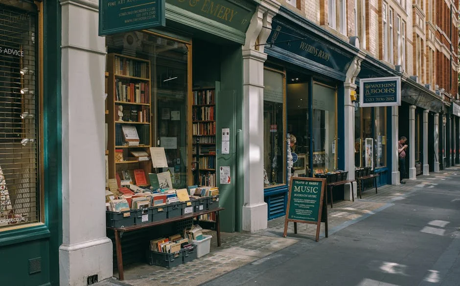 Bloomsbury neighborhood in London