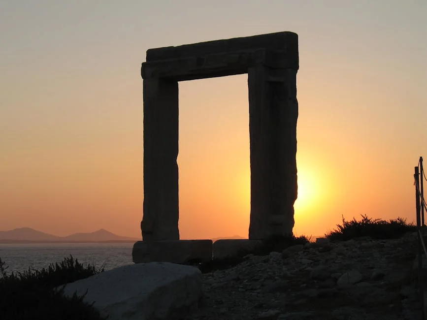 Halki and the Tragaea Valley neighborhood in Naxos