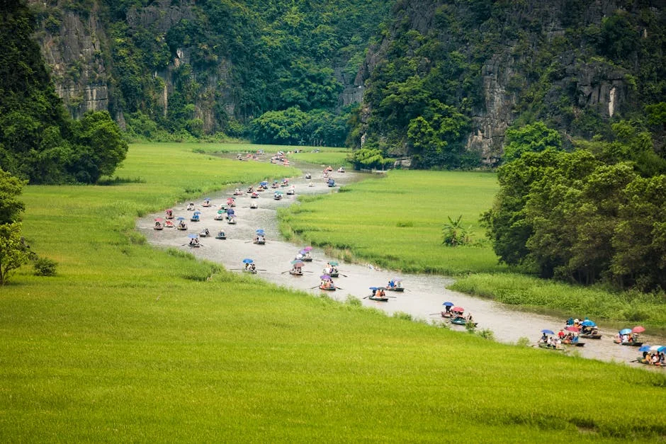 Tam Coc neighborhood in Ninh Binh