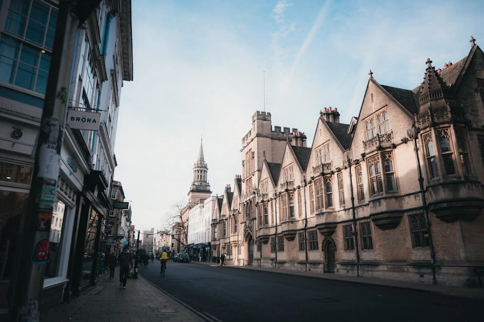 City Centre neighborhood in Oxford, England