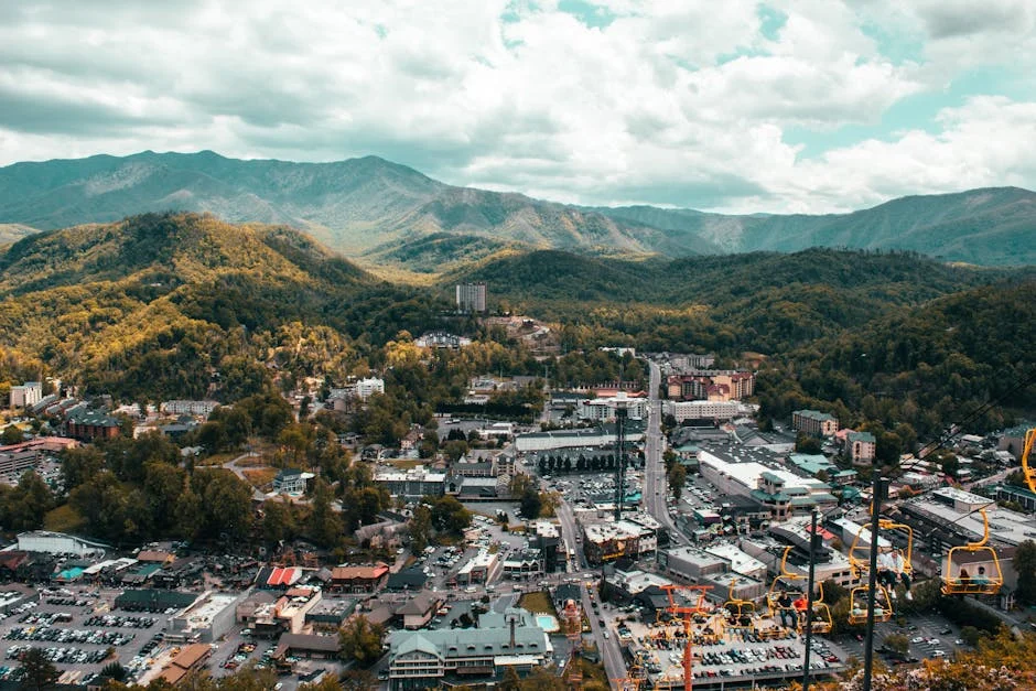 The Parkway Strip neighborhood in Pigeon Forge