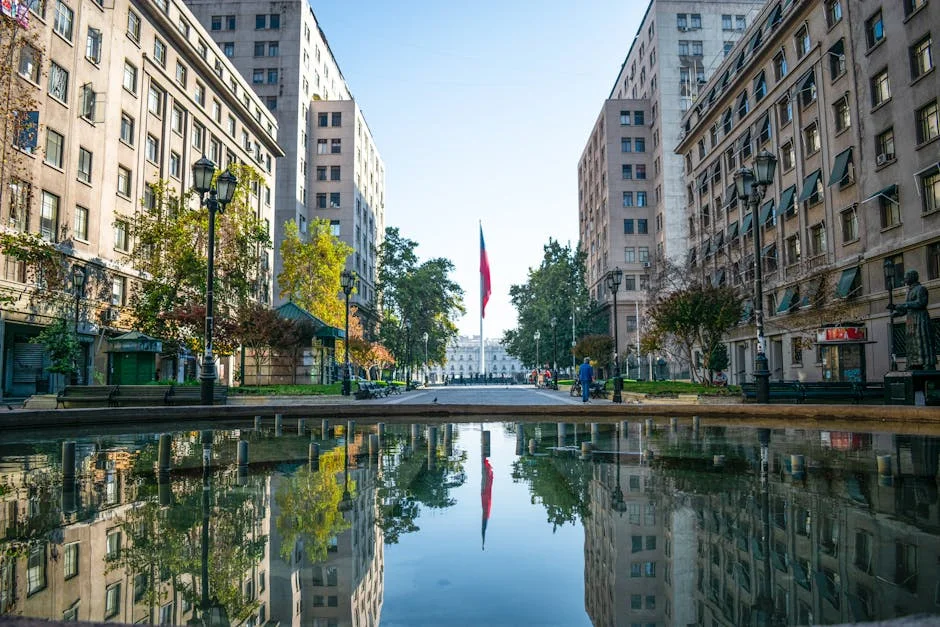 Las Condes neighborhood in Santiago, Chile