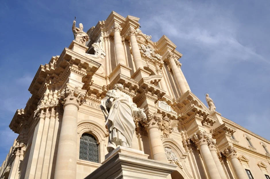 Syracuse (Ortigia) neighborhood in Sicily