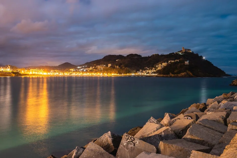 San Sebastian (Parte Vieja and Gros) neighborhood in Spain