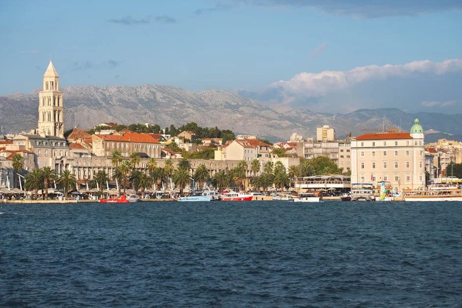 Diocletian's Palace (Old Town) neighborhood in Split, Croatia