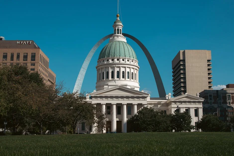 Central West End neighborhood in St. Louis