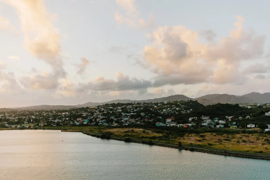Philipsburg neighborhood in St. Maarten