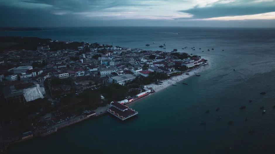 Stone Town neighborhood in Zanzibar